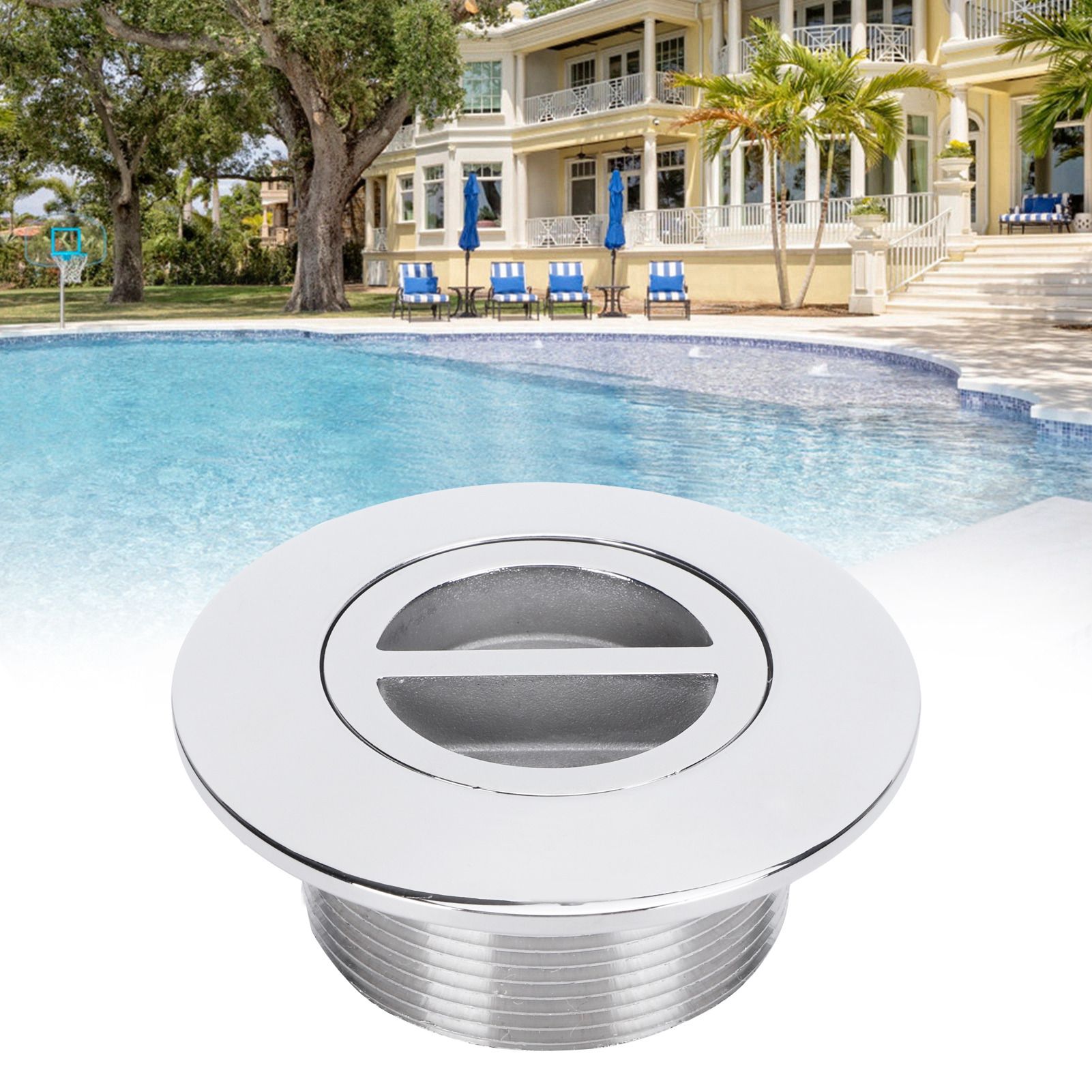 G2 Male Thread Swimming Pool Drain Water Suction Outlet Swimming Pool Accessory view 9