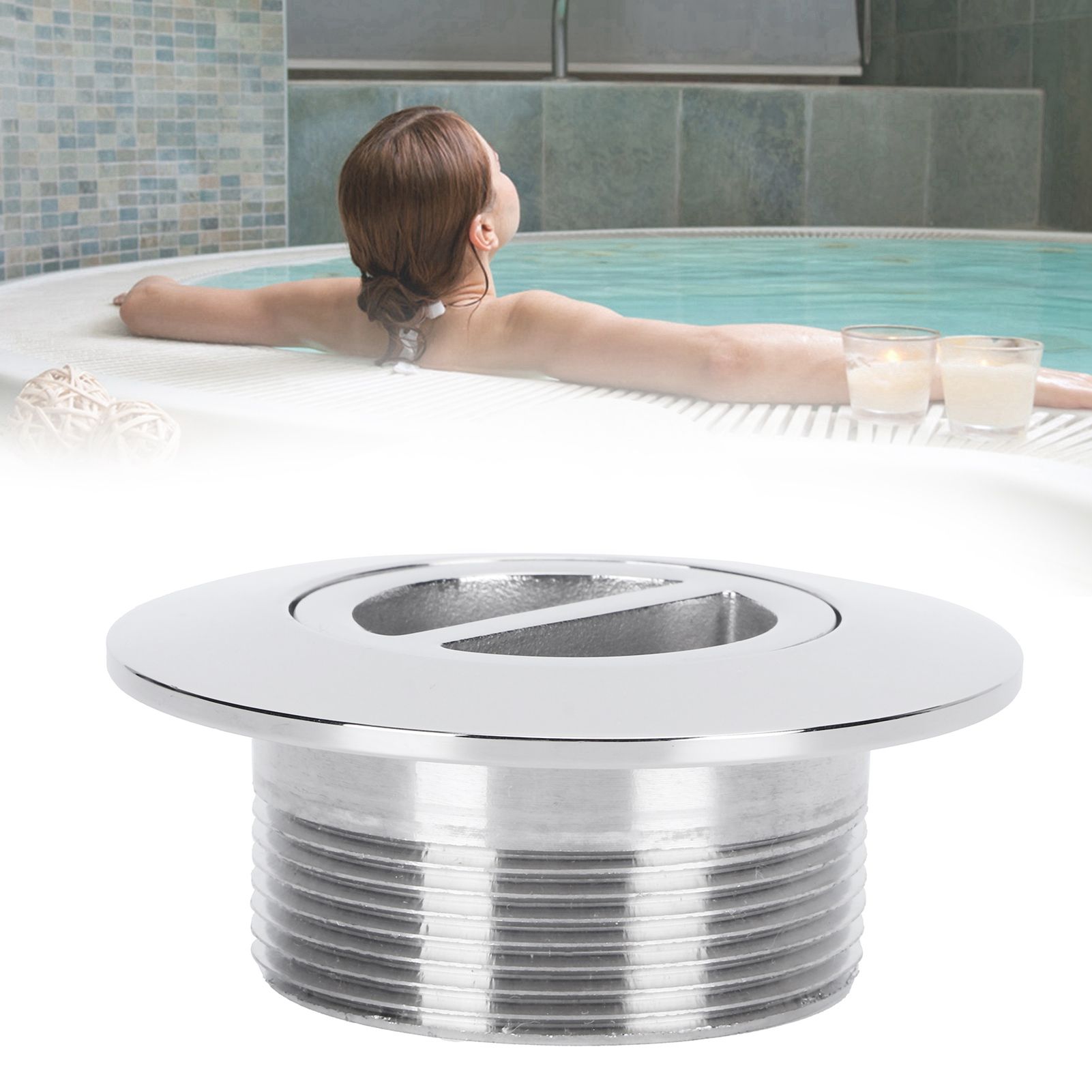 G2 Male Thread Swimming Pool Drain Water Suction Outlet Swimming Pool Accessory view 10