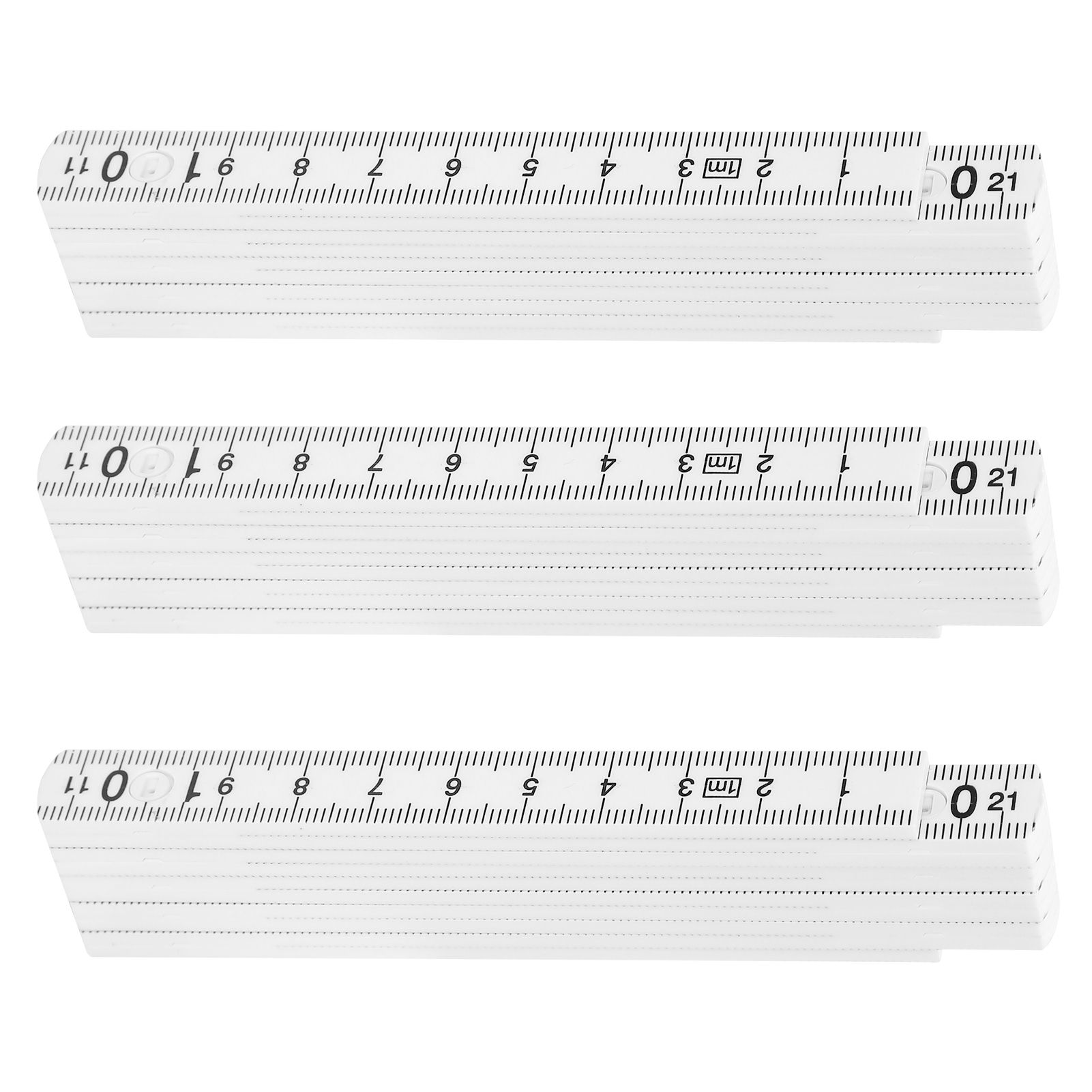 3Pcs Folding Ruler DIY Multi Angle Ruler Linear Measurement for Carpentry Tile view 6