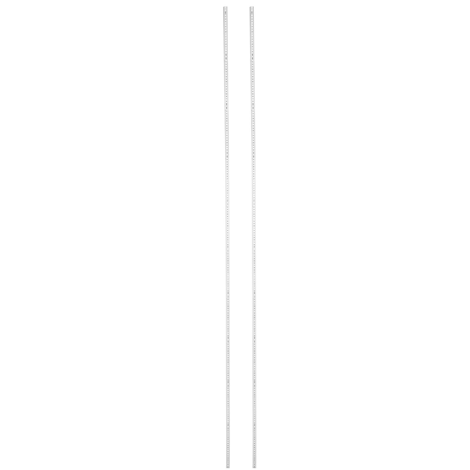2Pcs 2m Folding Carpenters Ruler Lightweight Compact Measuring Stick view 7