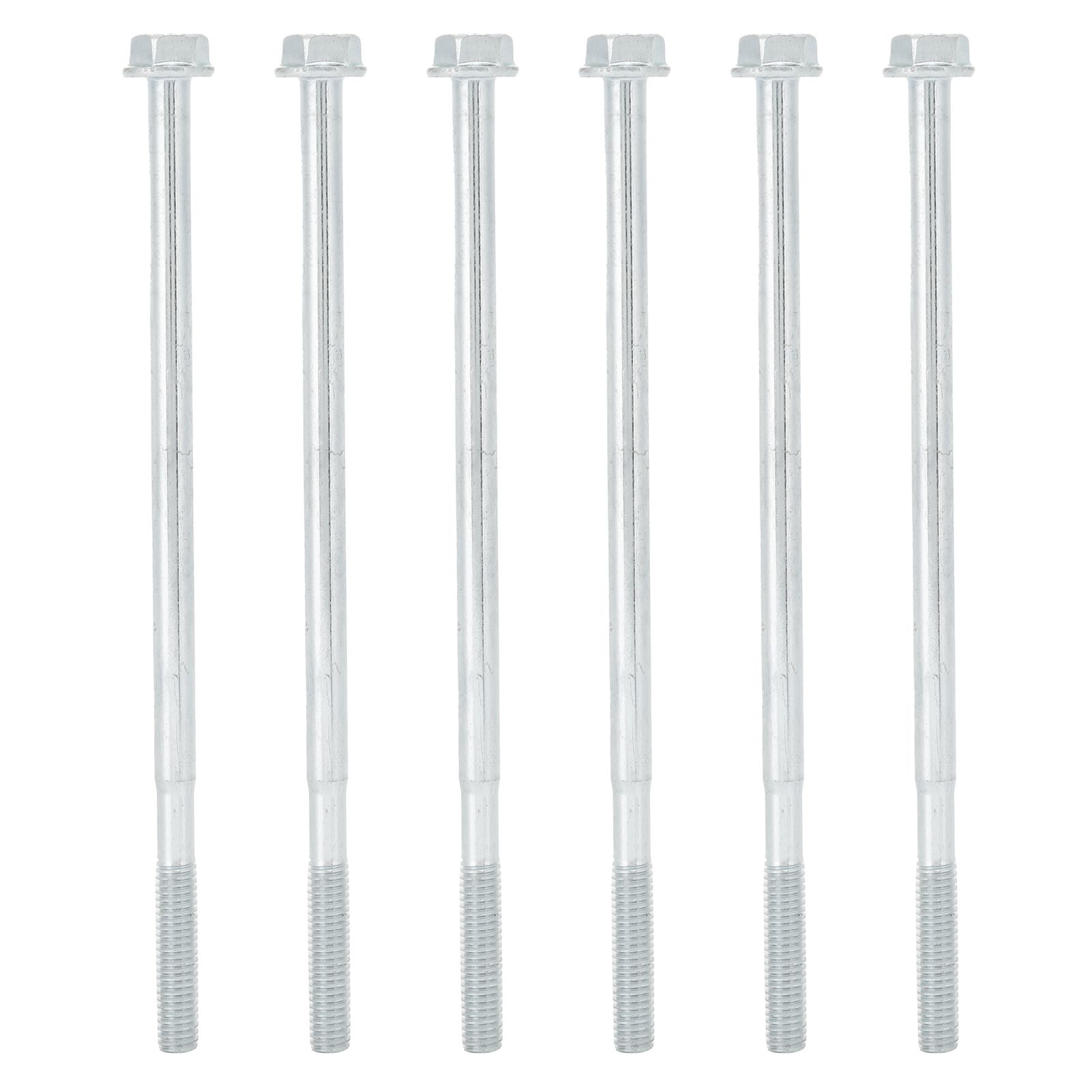 20Pcs Long Hex Bolt Flange Flat Head Screw Replacement M6x135 Generator view 5