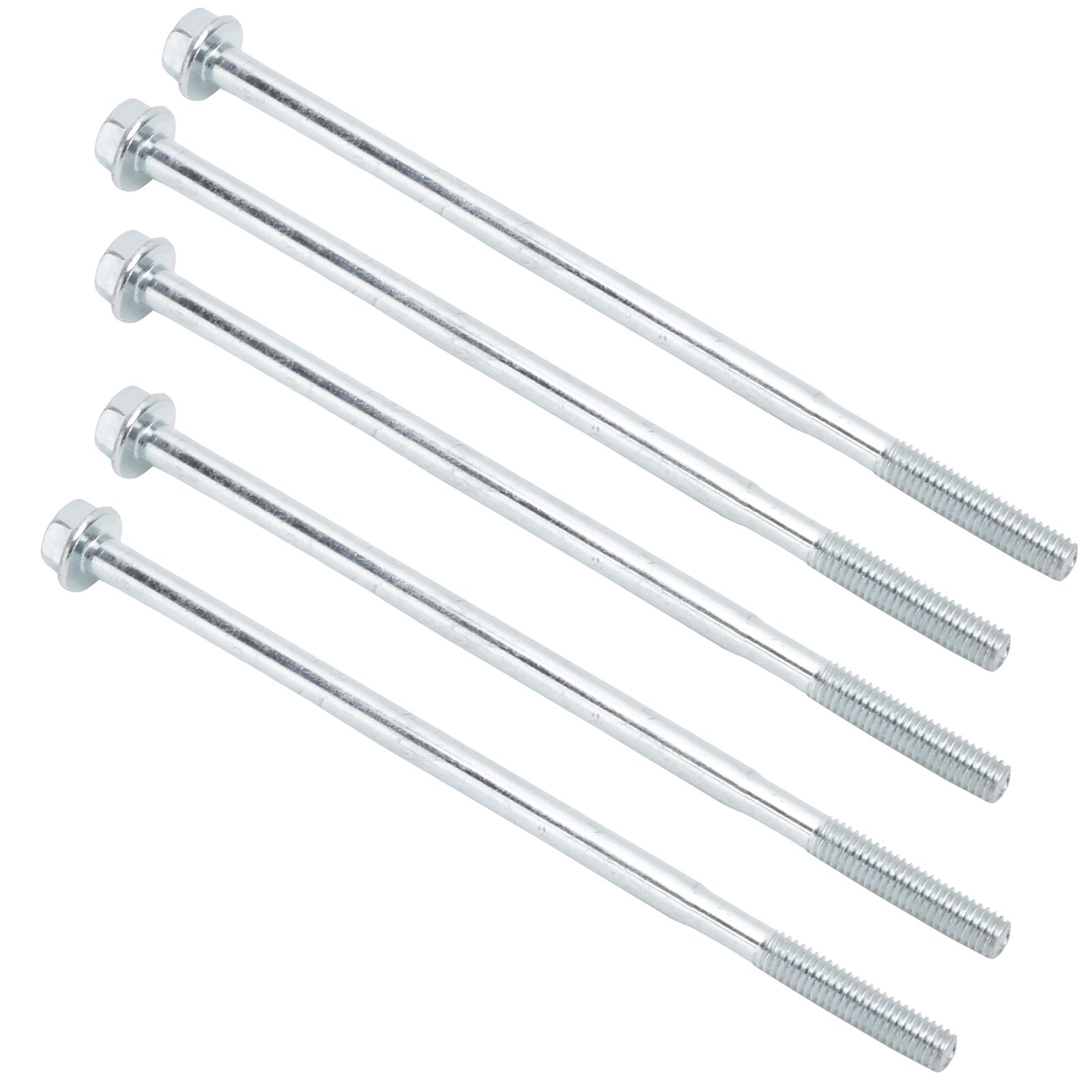 20Pcs Long Hex Bolt Flange Flat Head Screw Replacement M6x135 Generator view 6