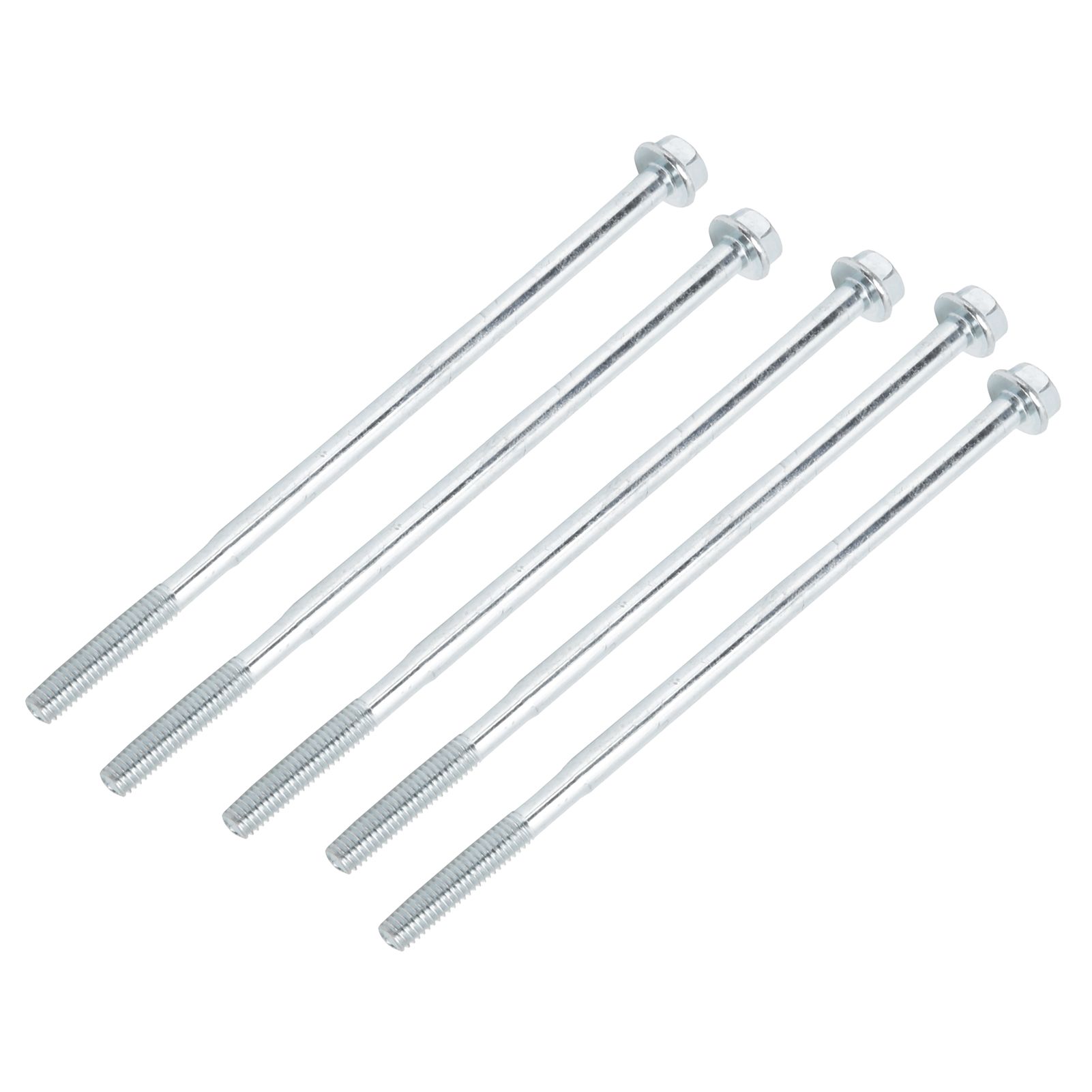 20Pcs Long Hex Bolt Flange Flat Head Screw Replacement M6x135 Generator view 7