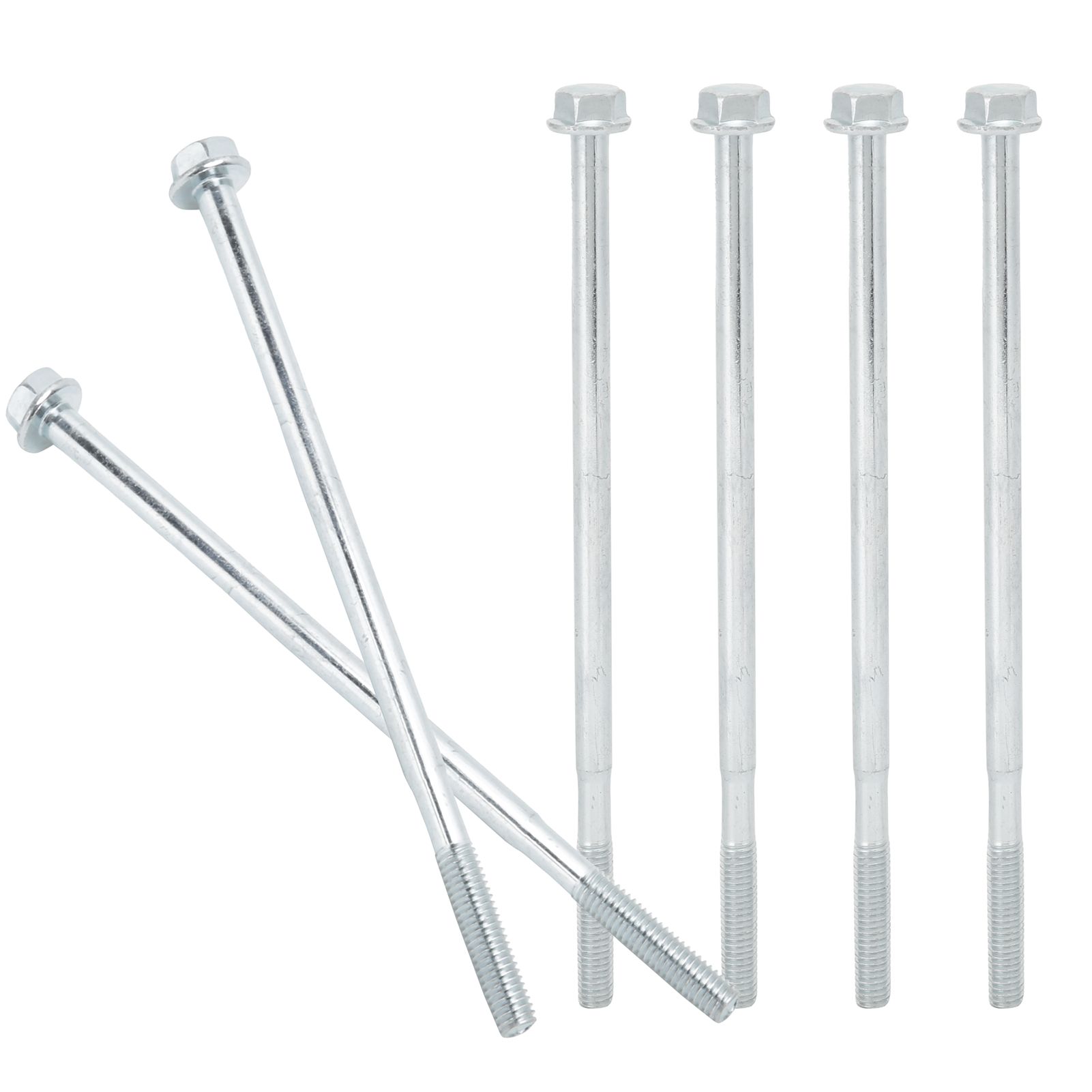 20Pcs Long Hex Bolt Flange Flat Head Screw Replacement M6x135 Generator view 8