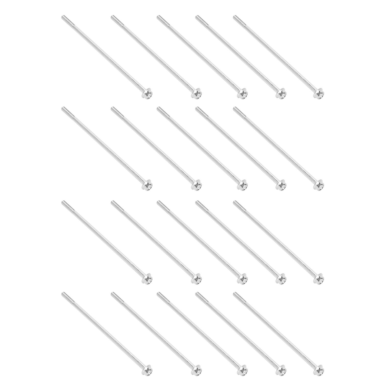 20Pcs Hex Flange Long Bolt Motor Generator Rotor Stator Screw Replacement view 5