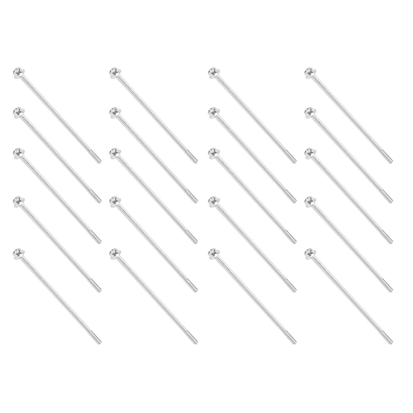 20Pcs Hex Flange Long Bolt Motor Generator Rotor Stator Screw Replacement view 6