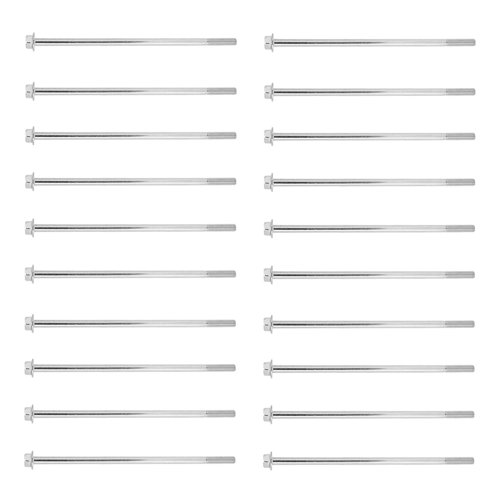 20Pcs Hex Flange Long Bolt Motor Generator Rotor Stator Screw Replacement view 7