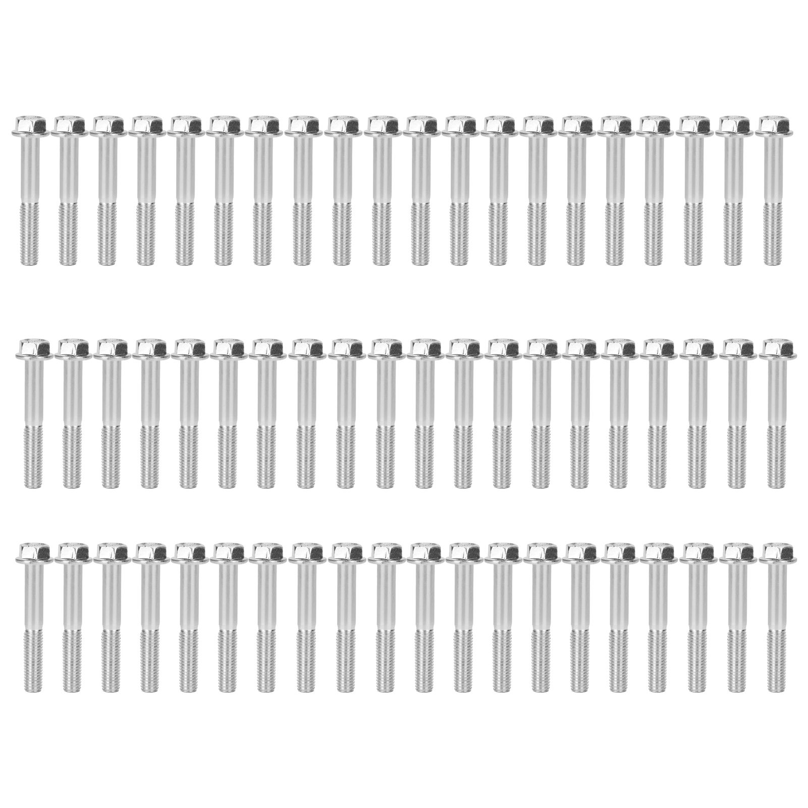 30Pcs M8x55 Screws Cylinder Bolt Accessory for 168F/170F 2kw‑3kw Gasoline view 3