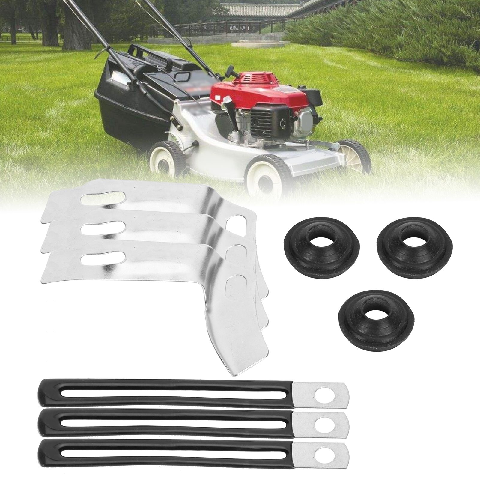 3Set Flywheel Side Cover Tension Disc Alarm Plug Kit for 188F/190F/192F view 10
