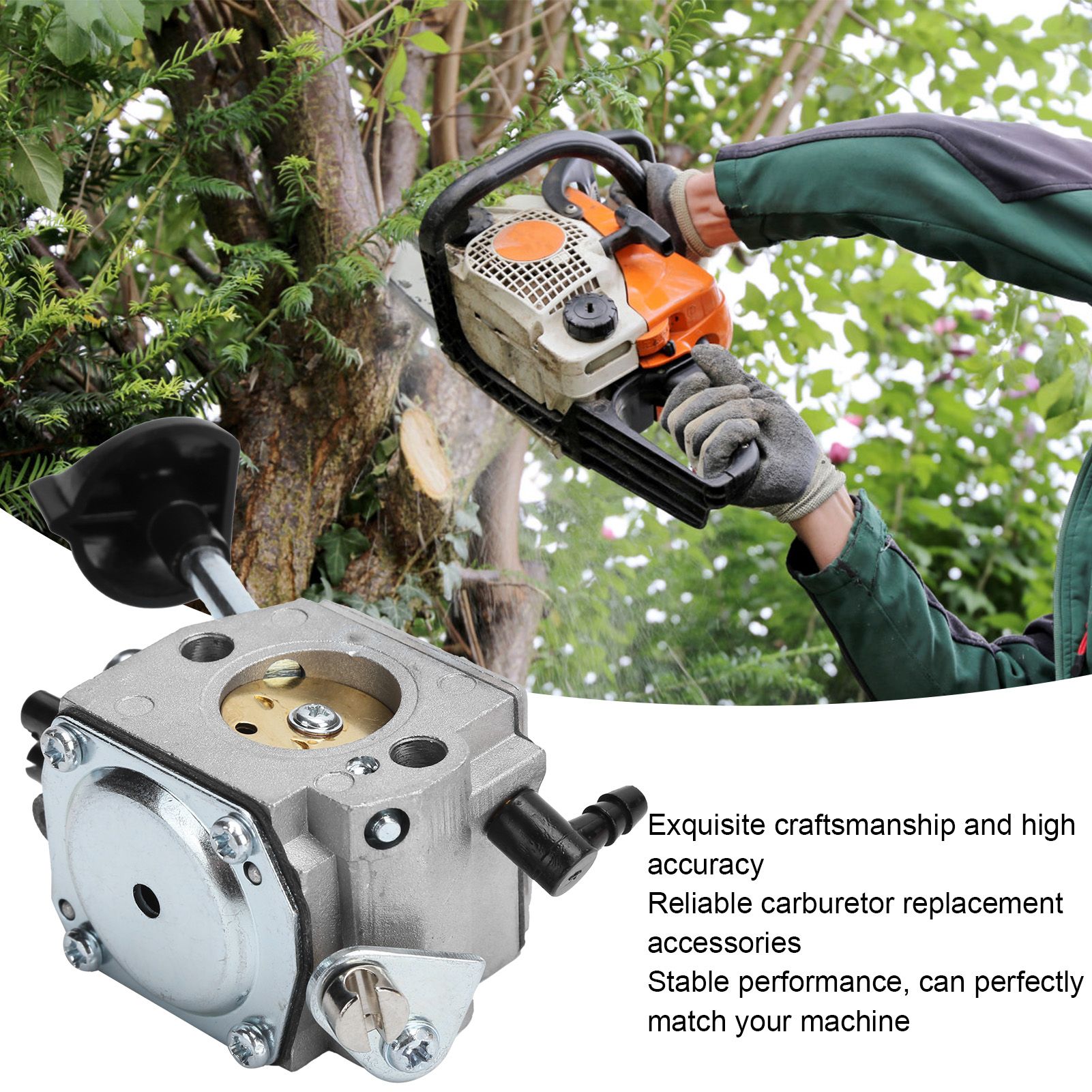 Carburetor Set for Stihl BR320 BR340 BR380 BR400 BR420 Replacement Accessories Kit view 15