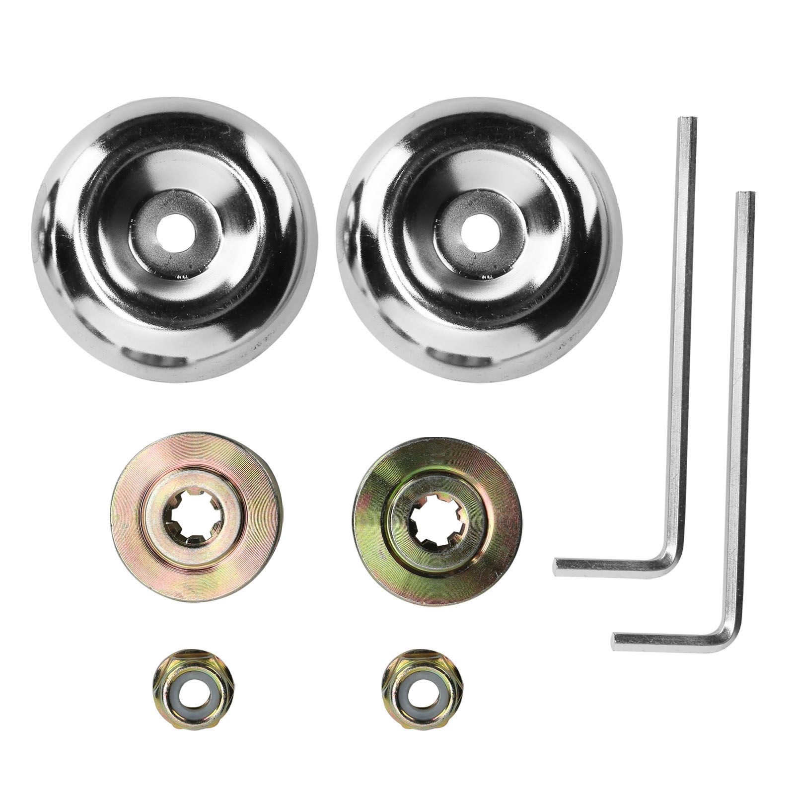2Set Gear Case Thrust Plate Gasket Collar Nut Kit Lawn Mower Brush Cutter view 4