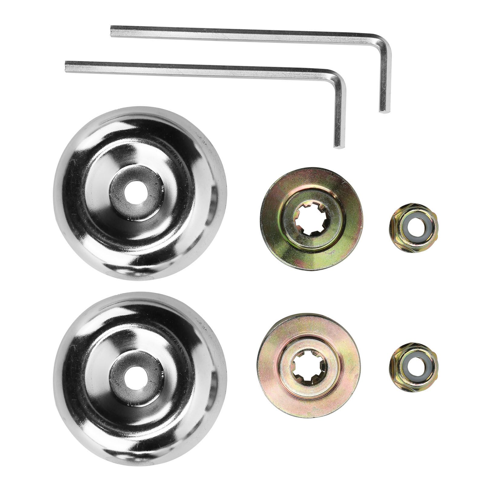 2Set Gear Case Thrust Plate Gasket Collar Nut Kit Lawn Mower Brush Cutter view 5