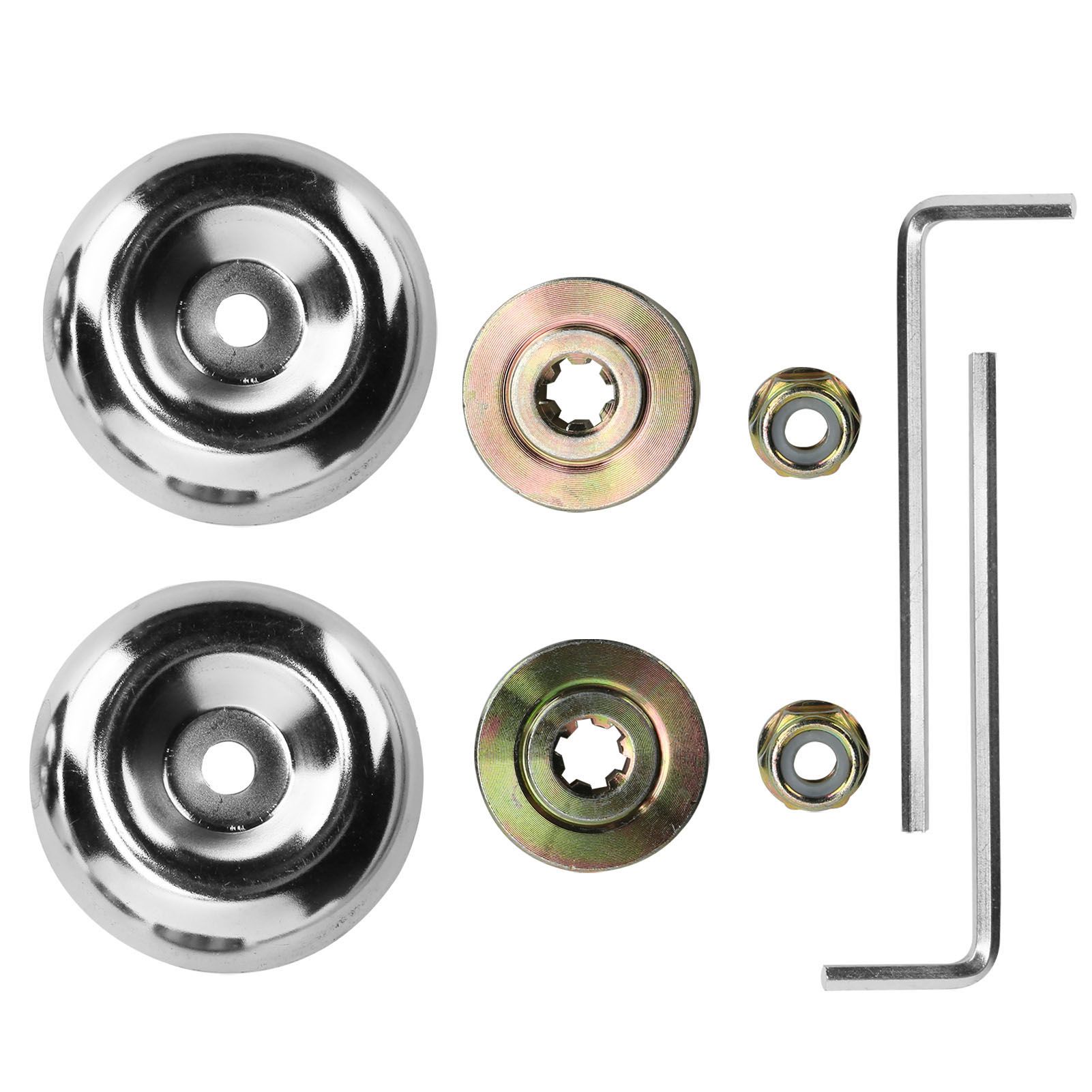 2Set Gear Case Thrust Plate Gasket Collar Nut Kit Lawn Mower Brush Cutter view 7