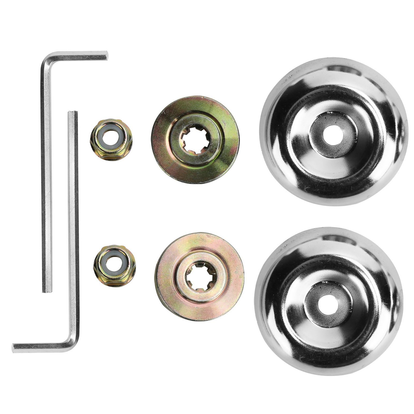 2Set Gear Case Thrust Plate Gasket Collar Nut Kit Lawn Mower Brush Cutter view 8