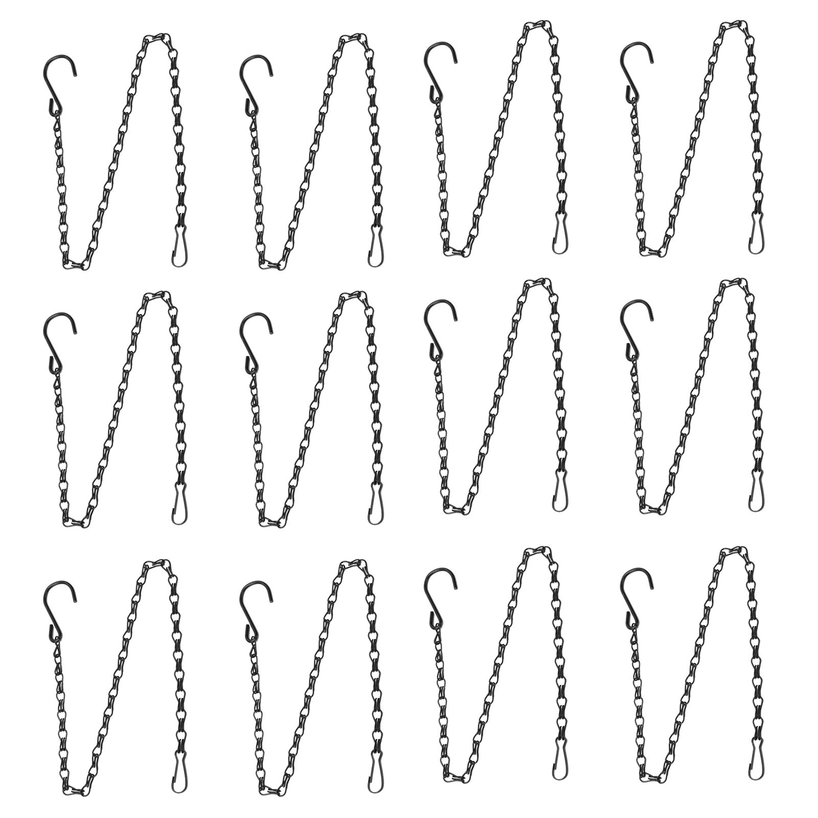 12pcs Plant Hanging Chains with Dual Hooks 58.5cm/23in with Bearing view 3