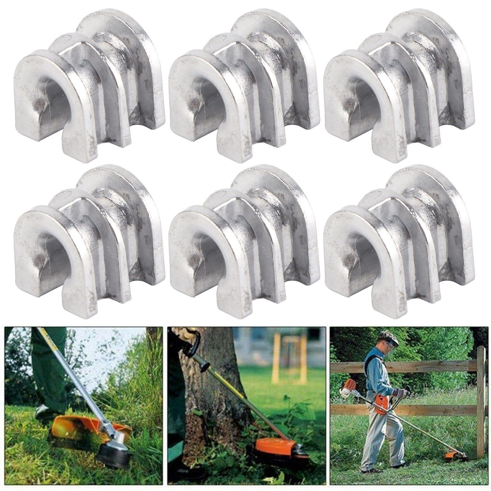 40PCS Trimmer Head Eyelet Sleeves Replacement Fit for STIHL 25‑2 Lawn Mower Parts view 9