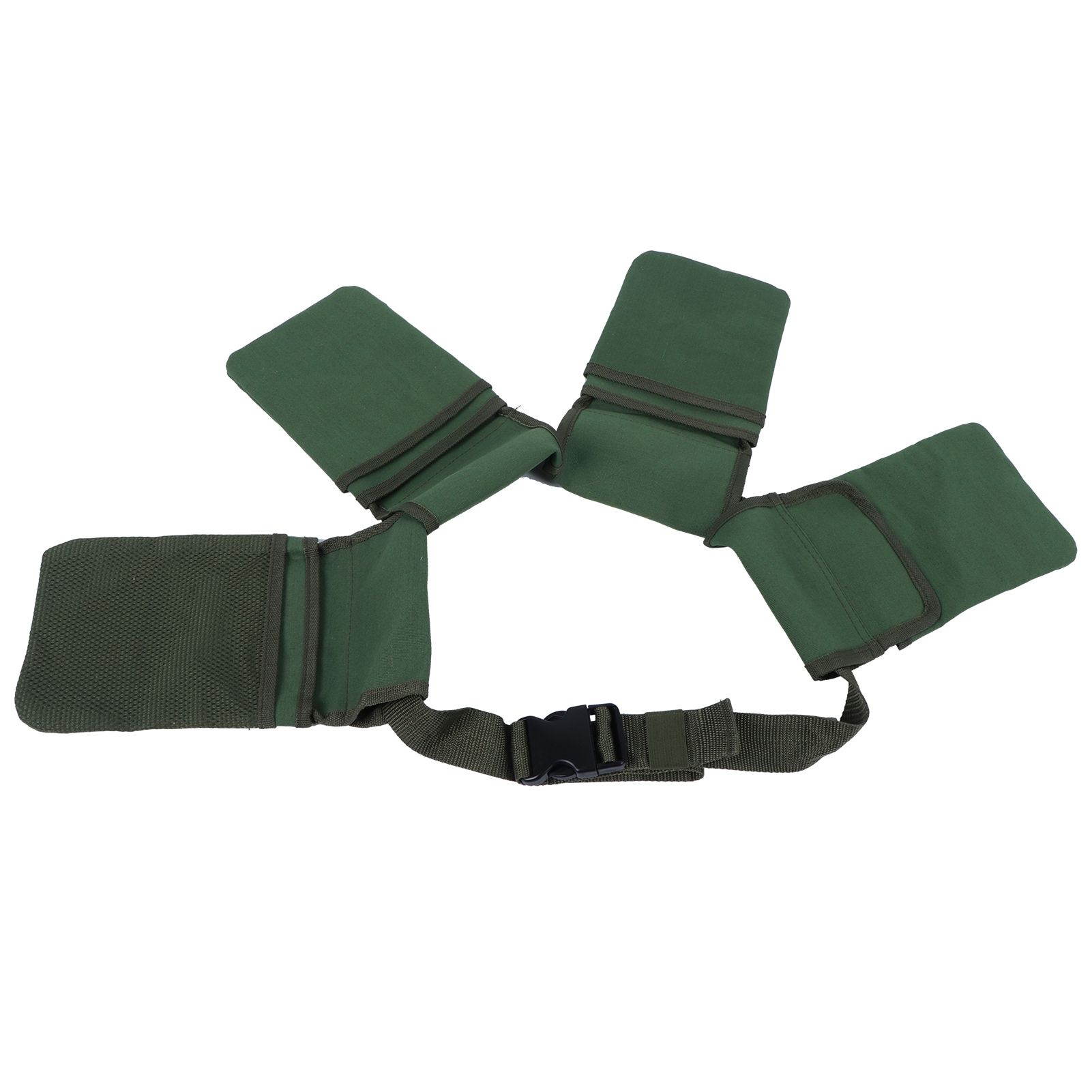 Garden Tool Storage Bag Waist Belt Hanging Pouch 4‑Pockets Organizer Gardening view 2