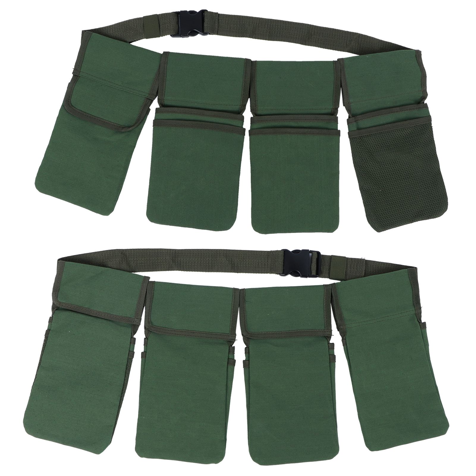 Garden Tool Storage Bag Waist Belt Hanging Pouch 4‑Pockets Organizer Gardening view 7