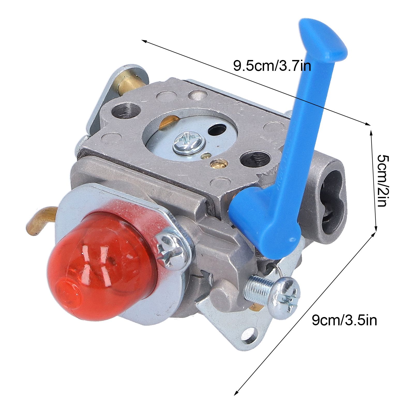 Aluminium Alloy Carburetor Carb Fit for Husqvarna 545081848 128C 128L 128LD view 14
