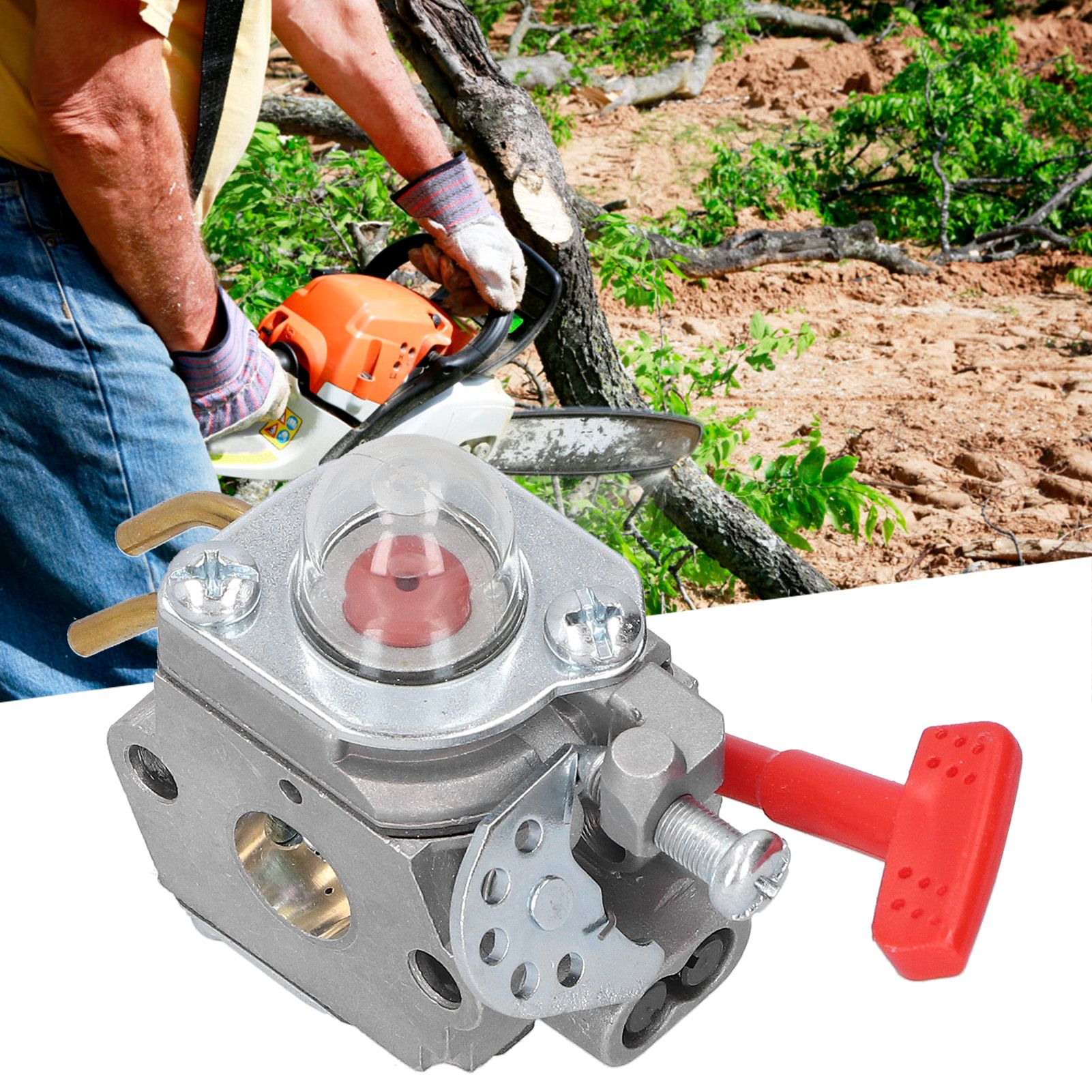 Aluminium Alloy Carburetor Replacement Fit For Walbro WT458 WT‑220 WT‑318 view 10