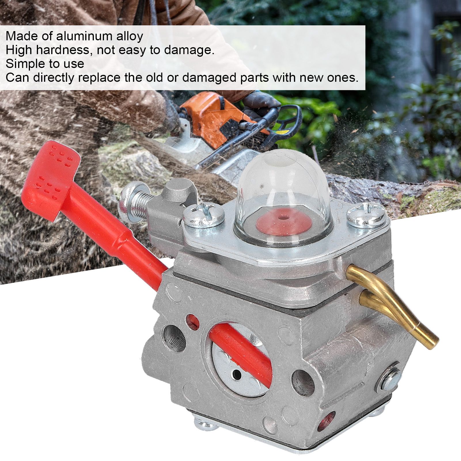 Aluminium Alloy Carburetor Replacement Fit For Walbro WT458 WT‑220 WT‑318 view 14