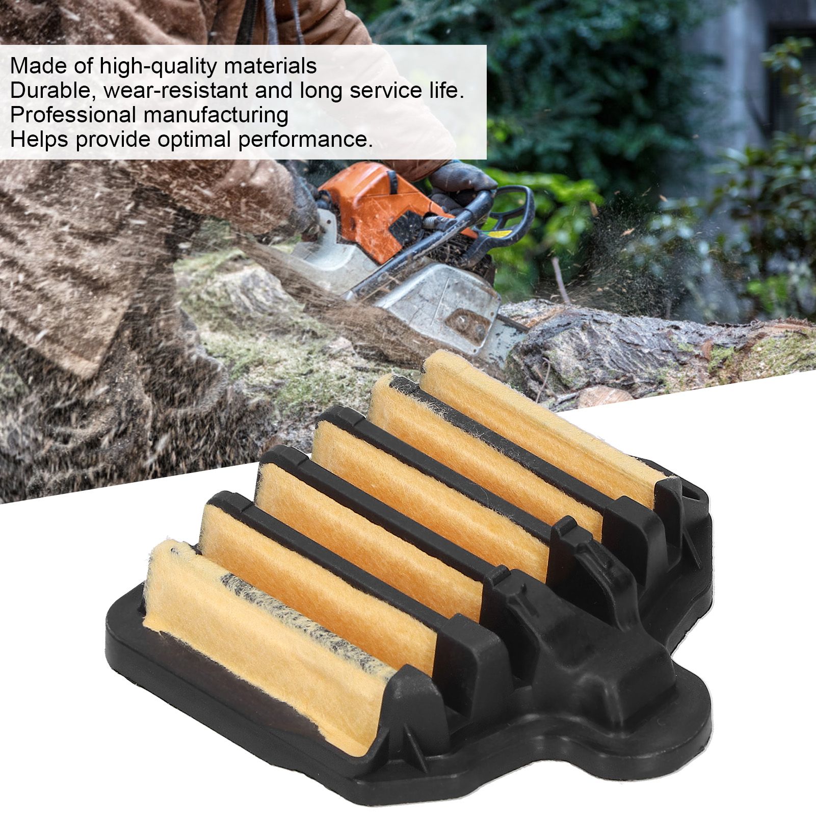 3Pcs Air Filter Replacement Fit for Poulan Pro 575296301 PP5020AV PP4818AV W47 view 15