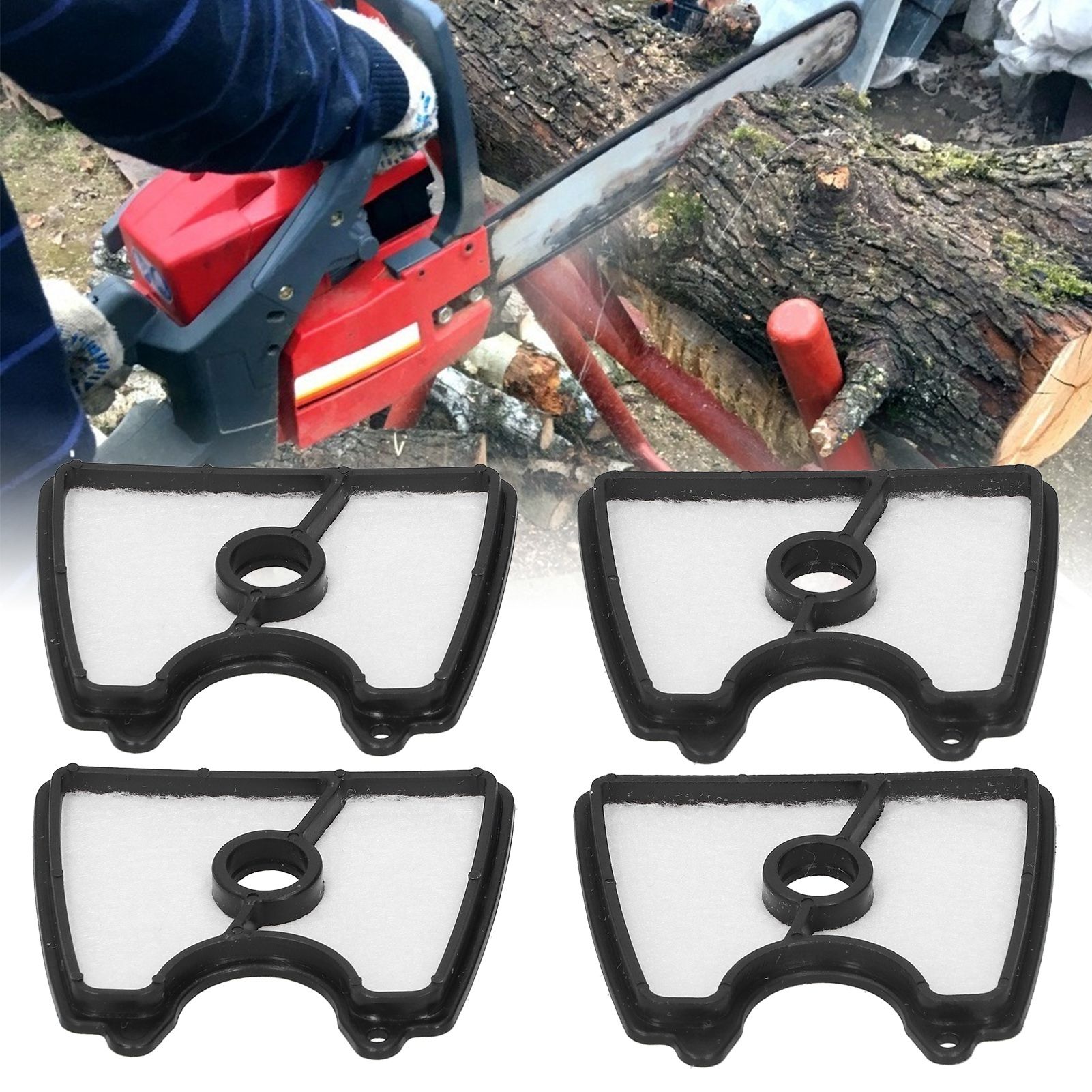 4pcs Plastic Air Filter Replacement Wear Resistant for Husqvarna 125B 125BVX 125BX view 10