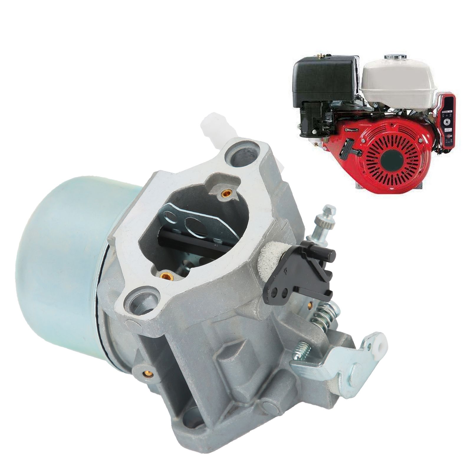Carburetor Set Aluminum Carb Replacement Garden Tool Accessory for 699831 view 9