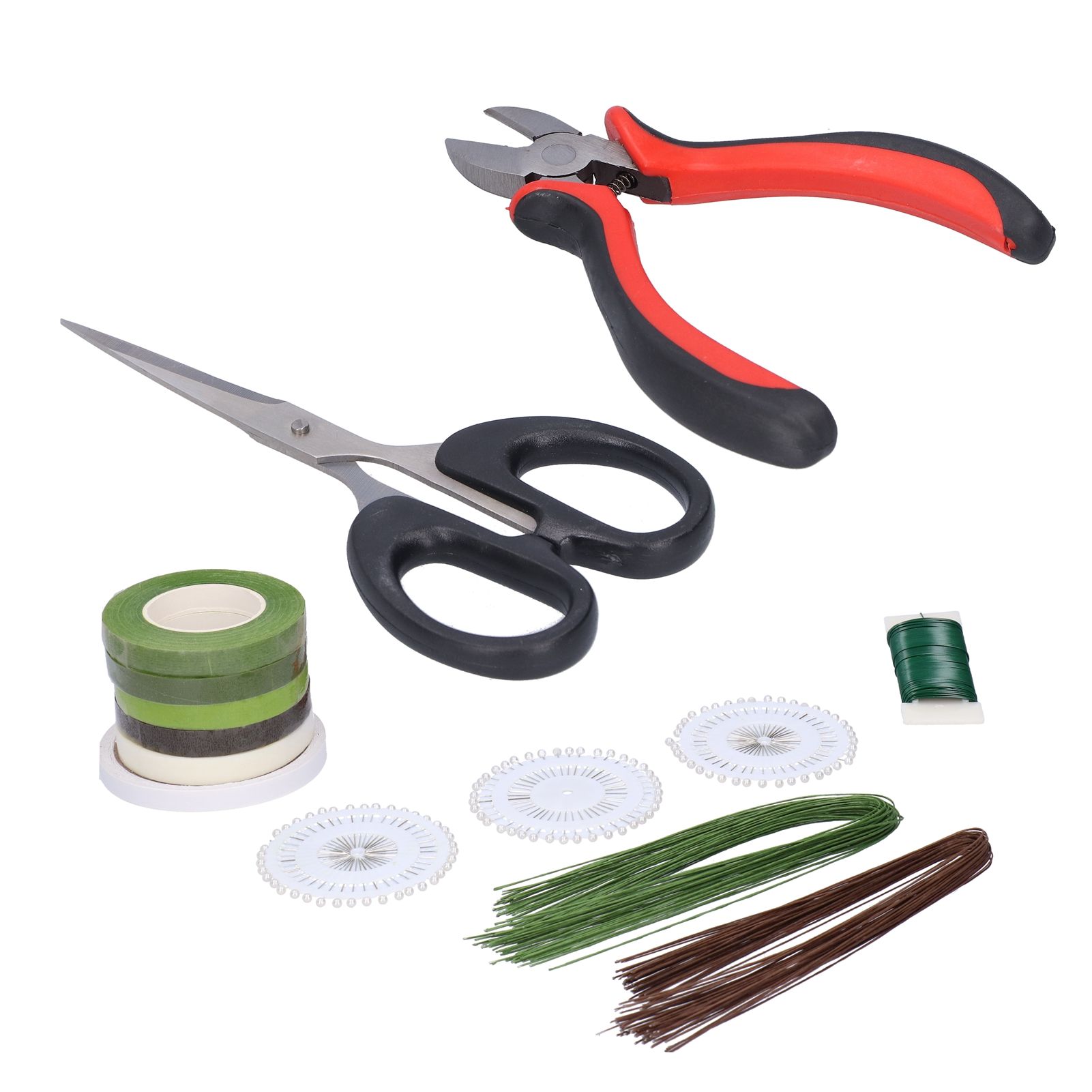 14Pcs set DIY Floral Tool Set Band DoubleSided Adhesive Tape Paint Line Flower view 4