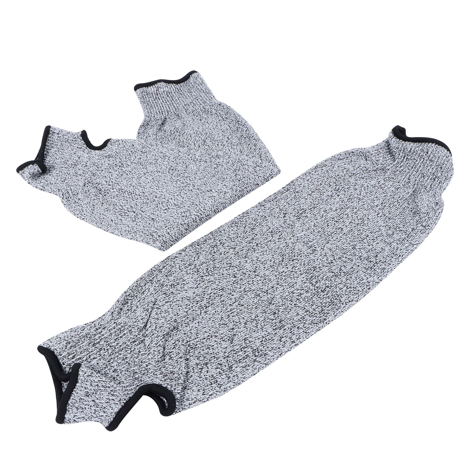 1 Pair 45cm Arm Protection Sleeve 5 Protection Grade Cut Resistant Safety Arm view 8
