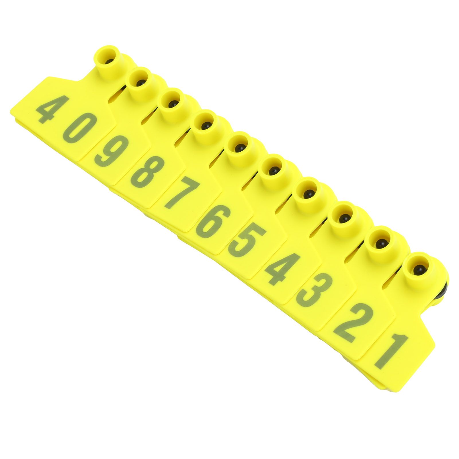 No.001‑100 Farm Pig Ear Tag Livestock Ear Tag Labels Set Poultry Breeding Supplies view 4