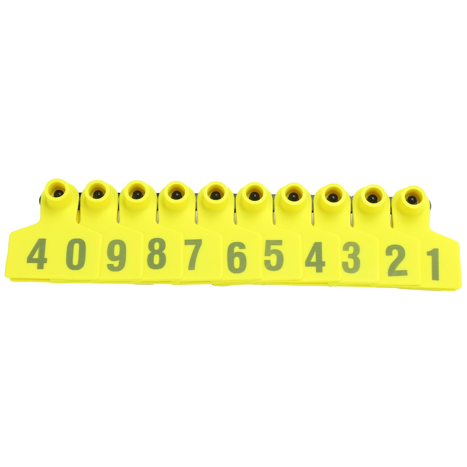 No.001‑100 Farm Pig Ear Tag Livestock Ear Tag Labels Set Poultry Breeding Supplies view 6