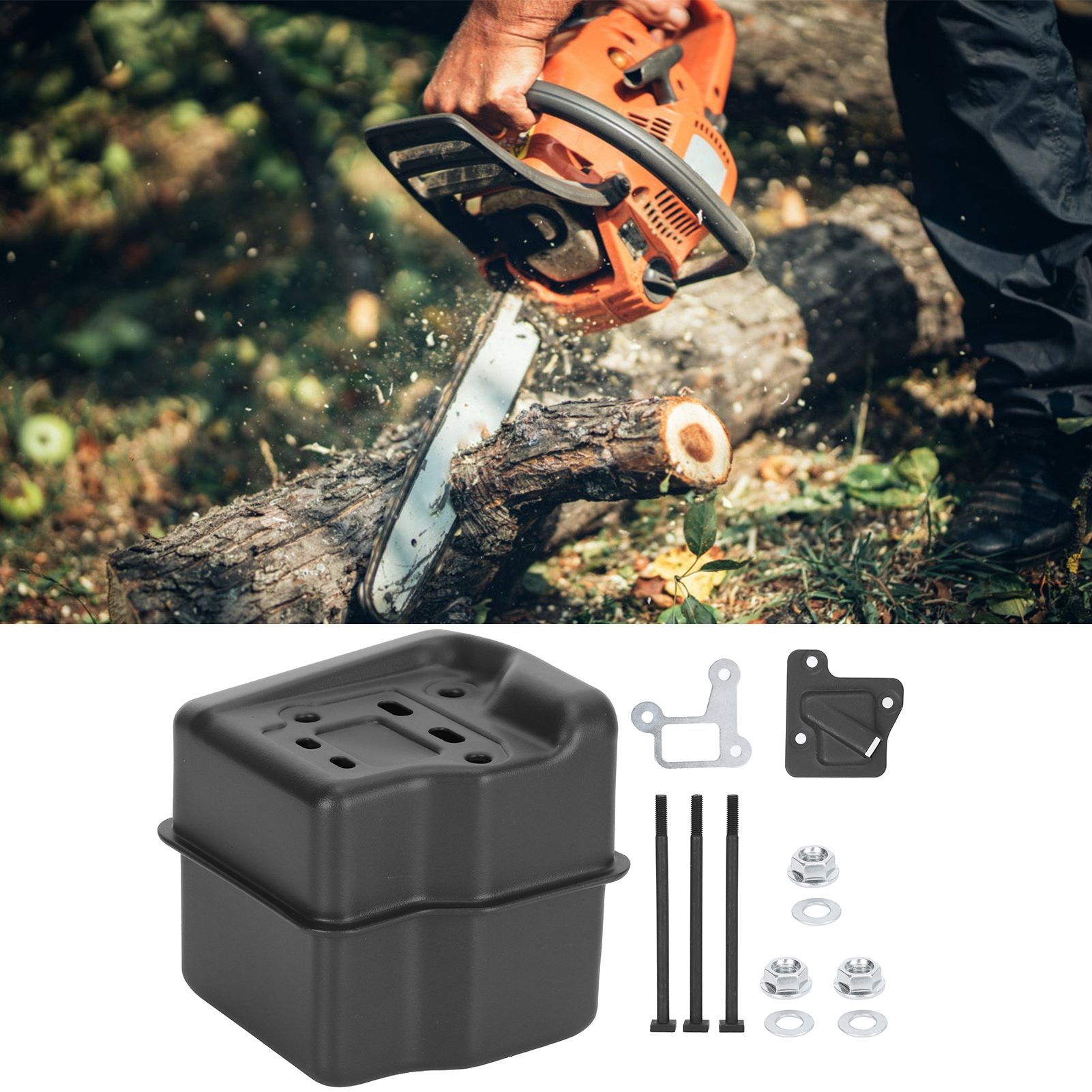 Exhaust Muffler Set Chainsaw Accessory Parts Fit for Stihl MS290 MS390 310 029 039 view 9