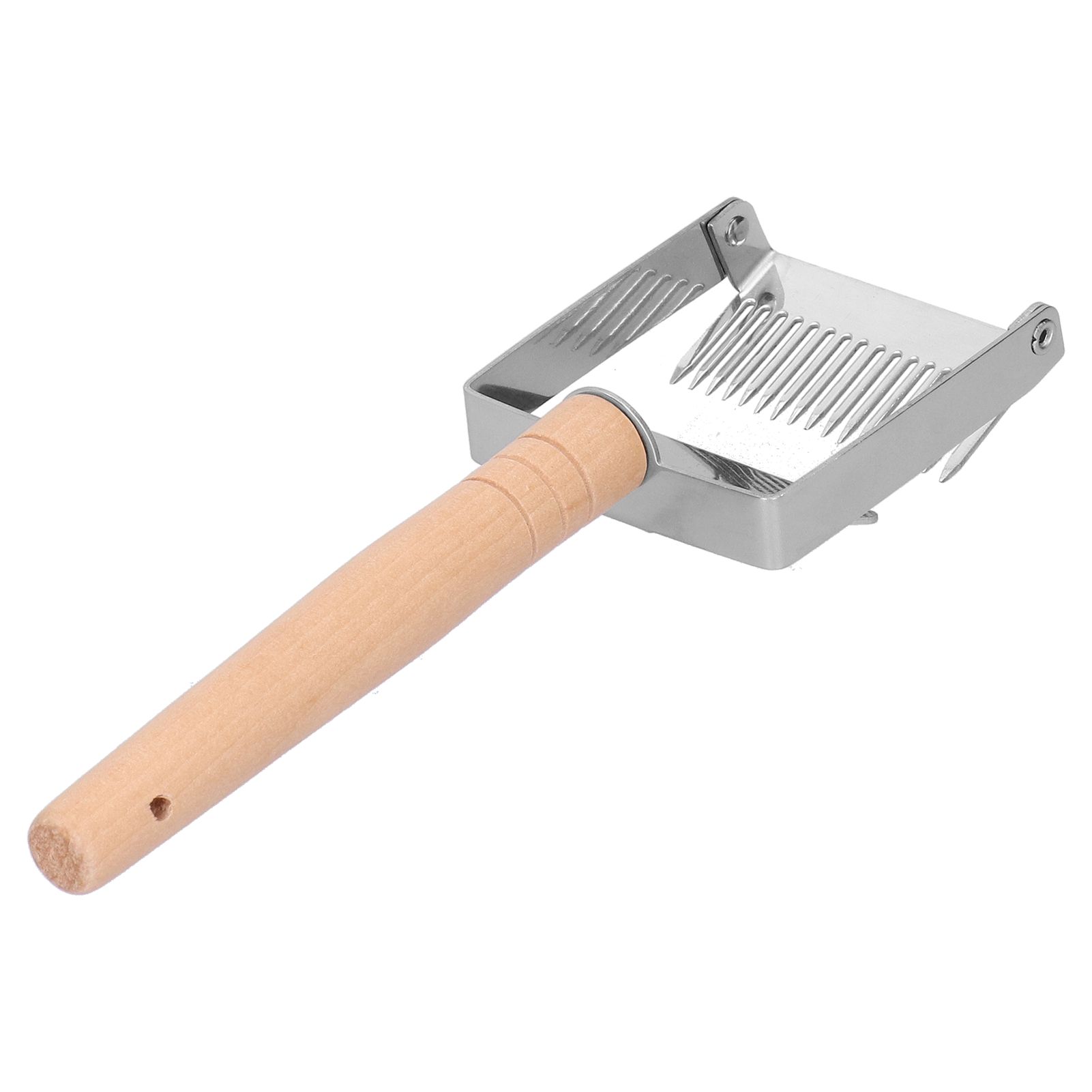 Uncapping Fork Honey Scraper Thicken Wooden Handle Beekeeping Tool Apiculture view 4