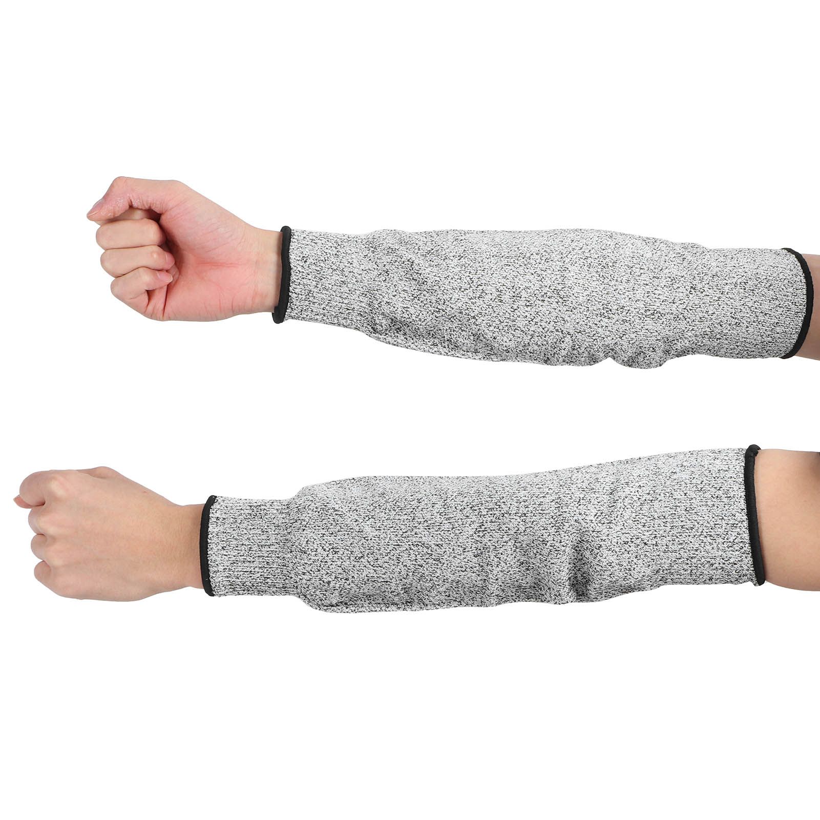 1 Pair Gardening Cut Resistant Sleeve HPPE Level 5 Protection Work Safety Arm view 8