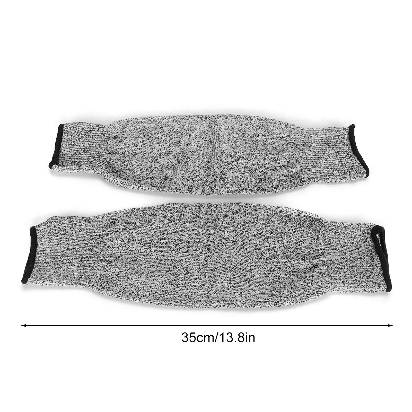 1 Pair Gardening Cut Resistant Sleeve HPPE Level 5 Protection Work Safety Arm view 14