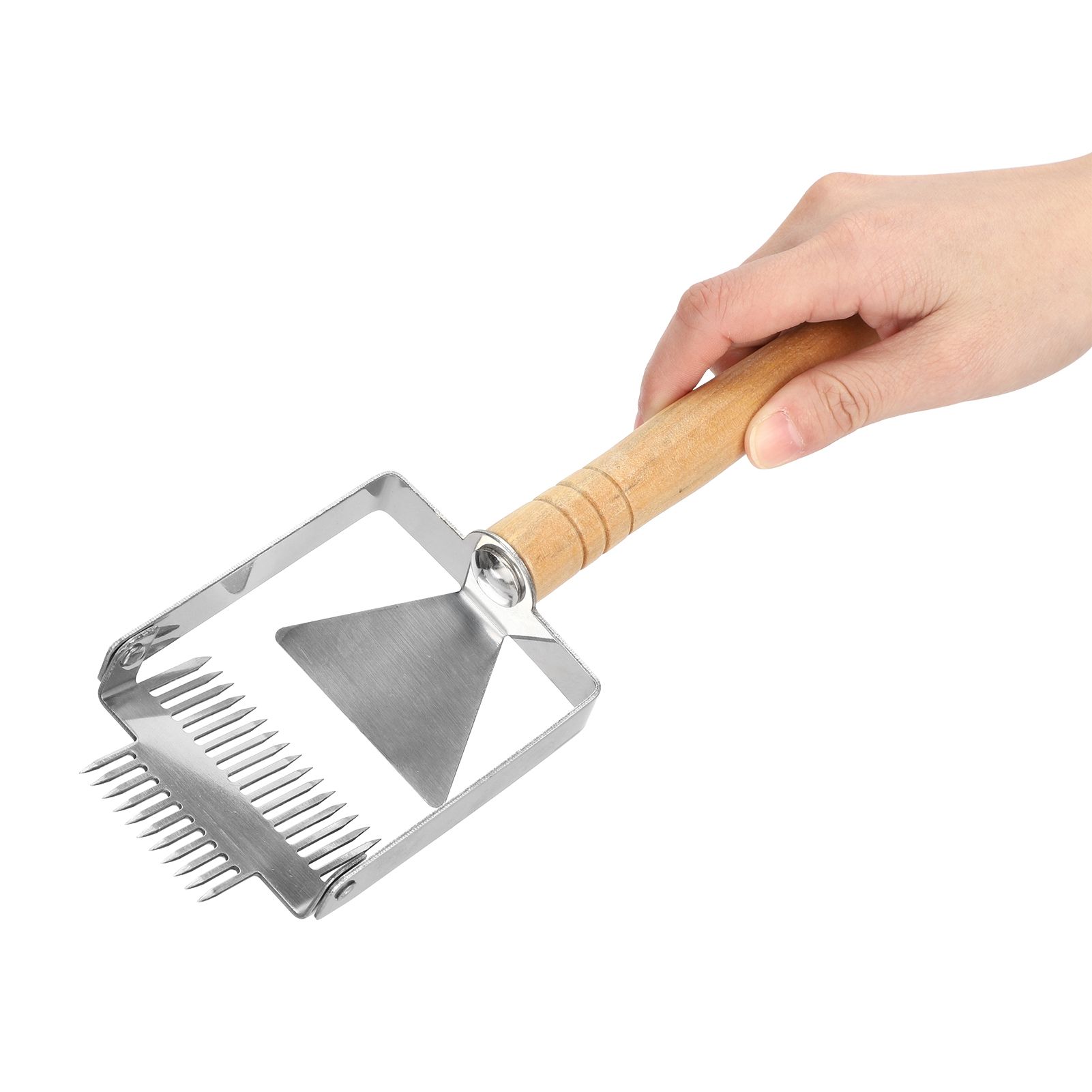Beehive Honey Scraper Double Head Uncapping Fork Shovel Tool Beekeeping Equipment view 7