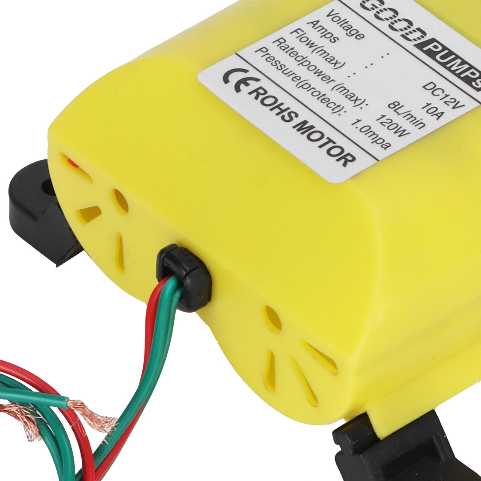12V 120W 8L Diaphragm High Pressure Pump with Copper Connector Automatic Water view 11
