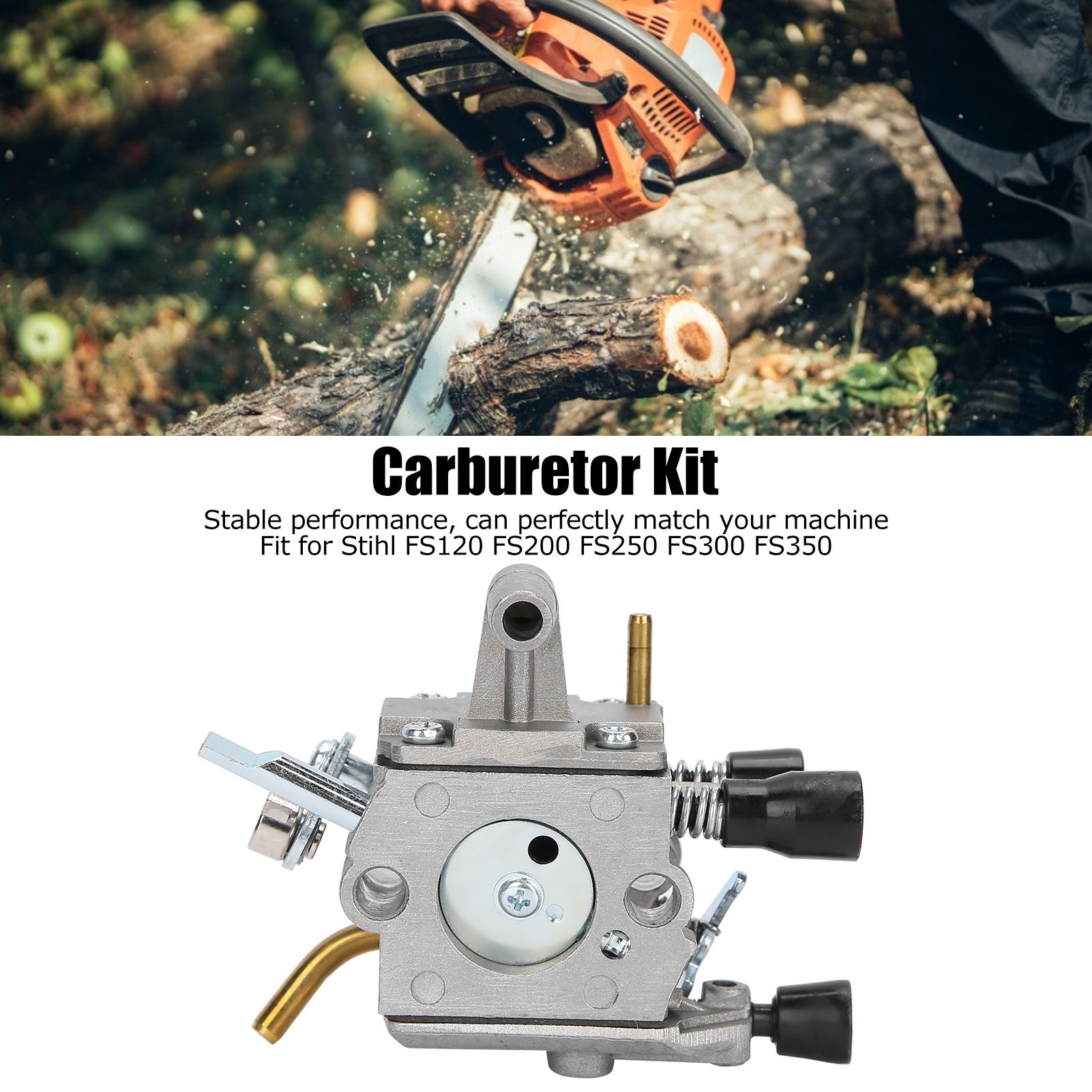 Carburetor Ignition Coil Gasket Kit Fit for Stihl FS120 FS200 FS250 FS300 view 12