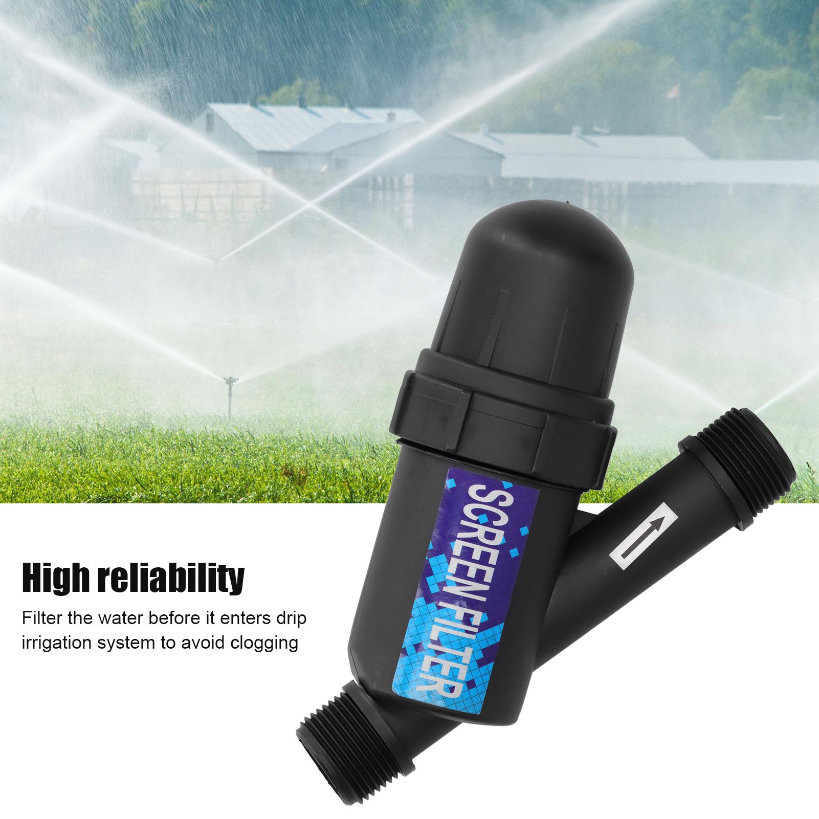 G1in Mesh Screen Water Filter Garden Watering Irrigation Accessories Water view 13