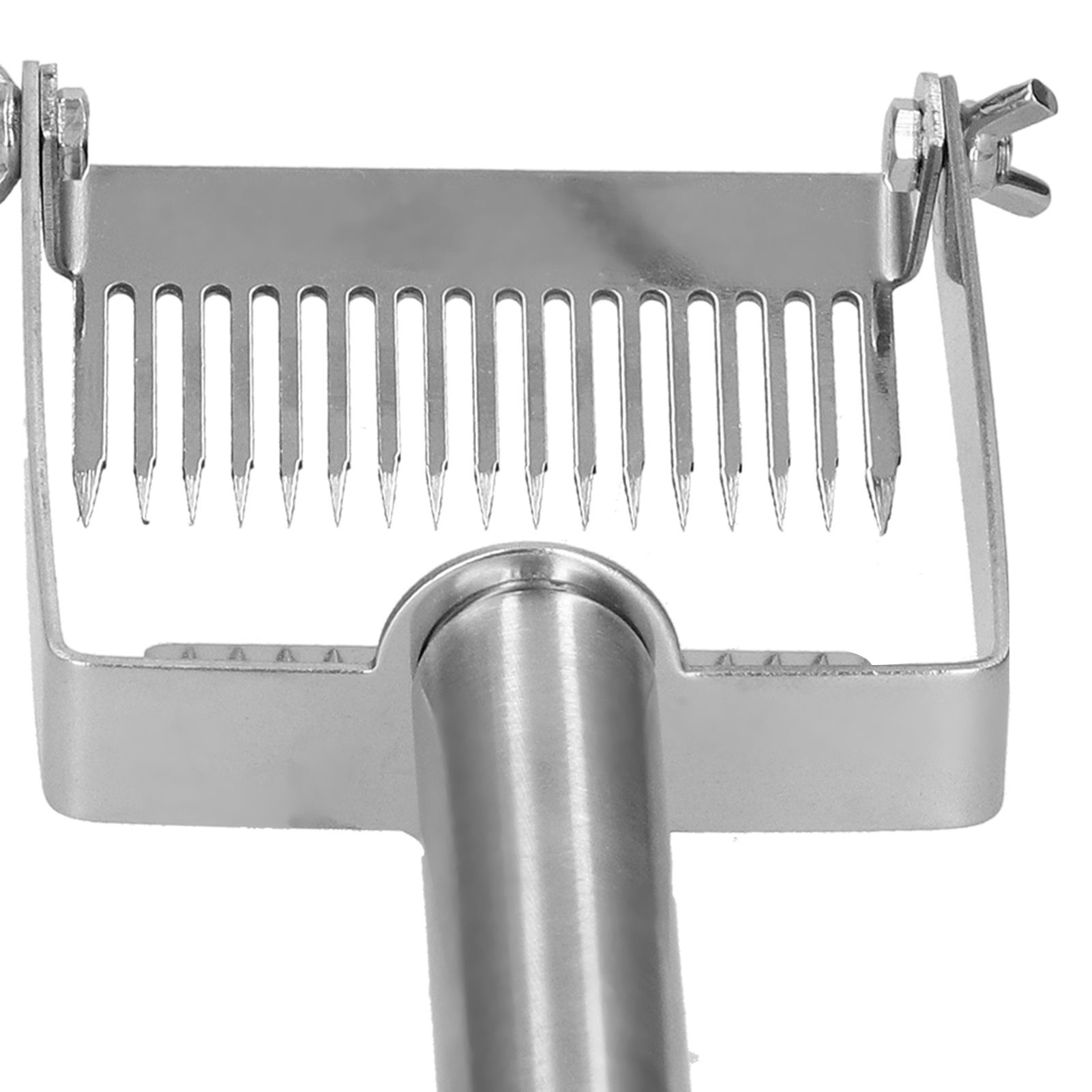 17 Tines Adjustable Honey Uncapping Fork Scraper Beehive Shovel Hand Tool view 12