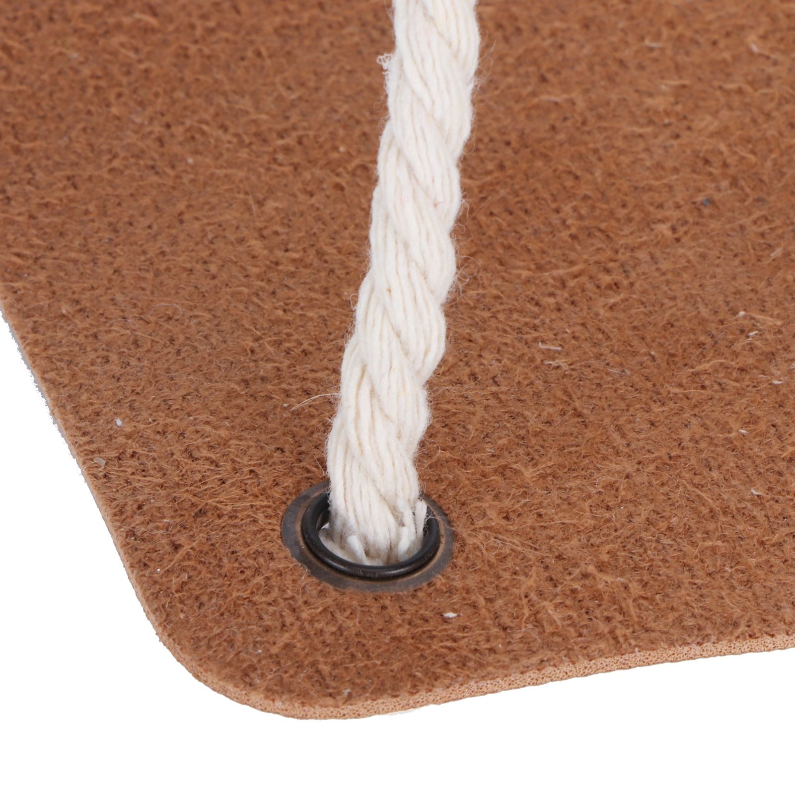 Plant Hanger PU Leather Square Base Cotton Rope Flower Pot Succulent Hanging view 12