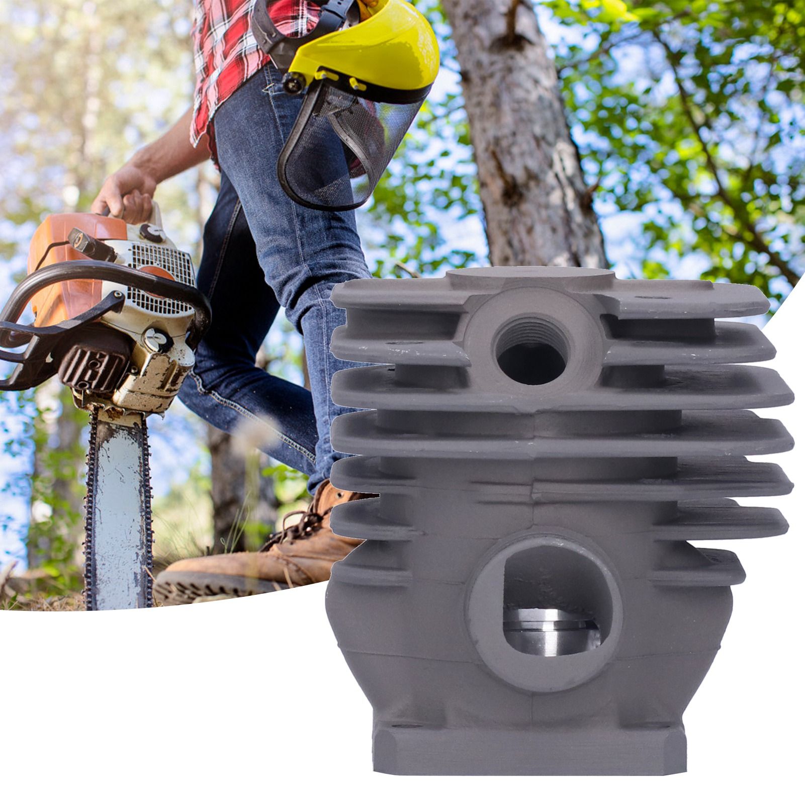 42MM Piston Cylinder Gaskets Rings Kit Fit for Stihl ms240 024 024av Chainsaw view 9