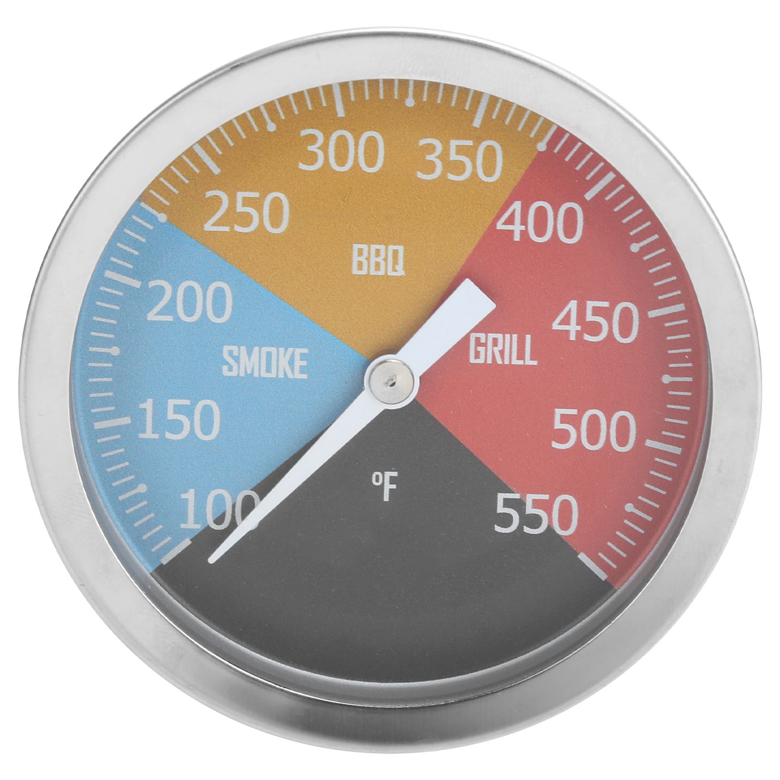 100‑550℉ Metal Oven Temperature Gauge Pointer Type for Smoke BBQ Grill view 8