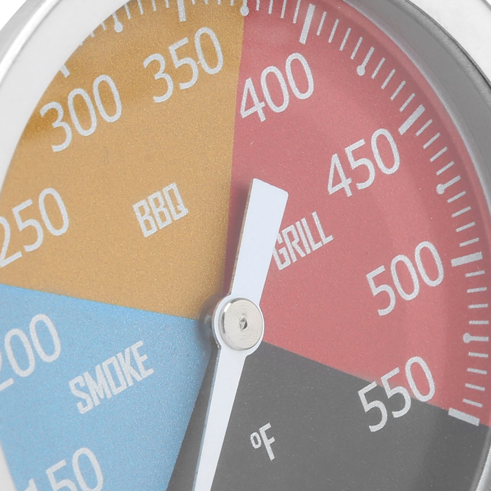 100‑550℉ Metal Oven Temperature Gauge Pointer Type for Smoke BBQ Grill view 13
