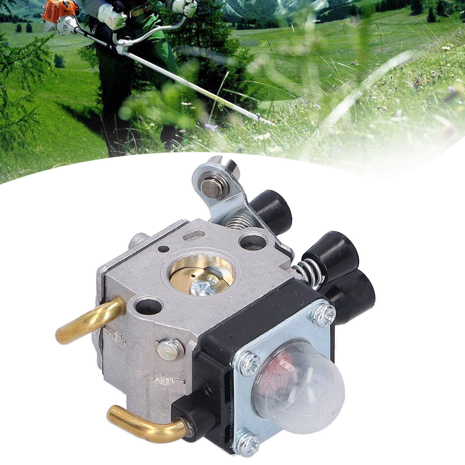 Carburetor Kit Fit for Stihl FC55 FC75 FC85 FS310 FS38 FS45 FS45C FS45L FS46 view 10
