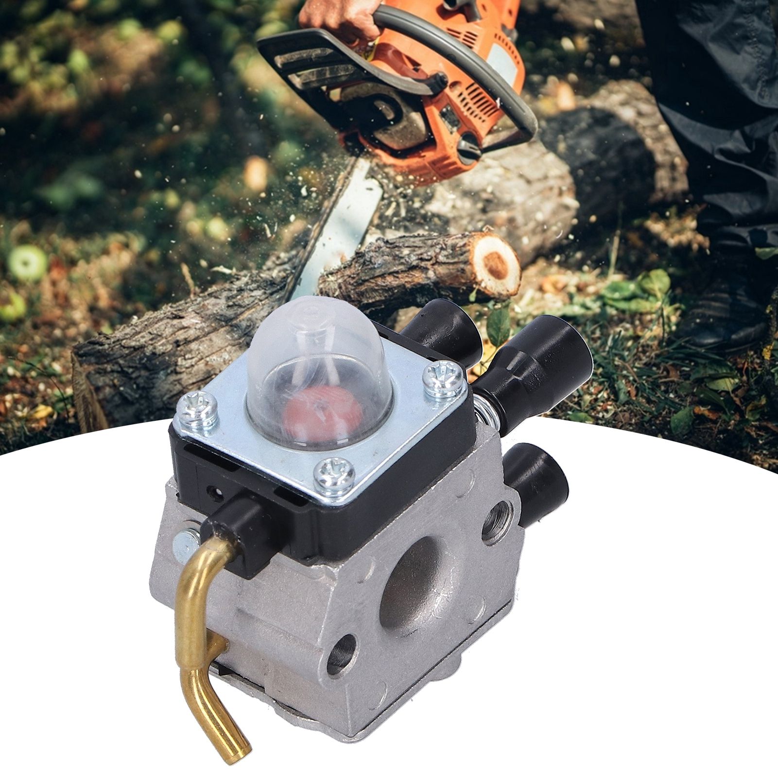Carburetor Kit Replacement Parts Accessory Fit for Stihl fs38 fs45 fs46 fs55 view 10
