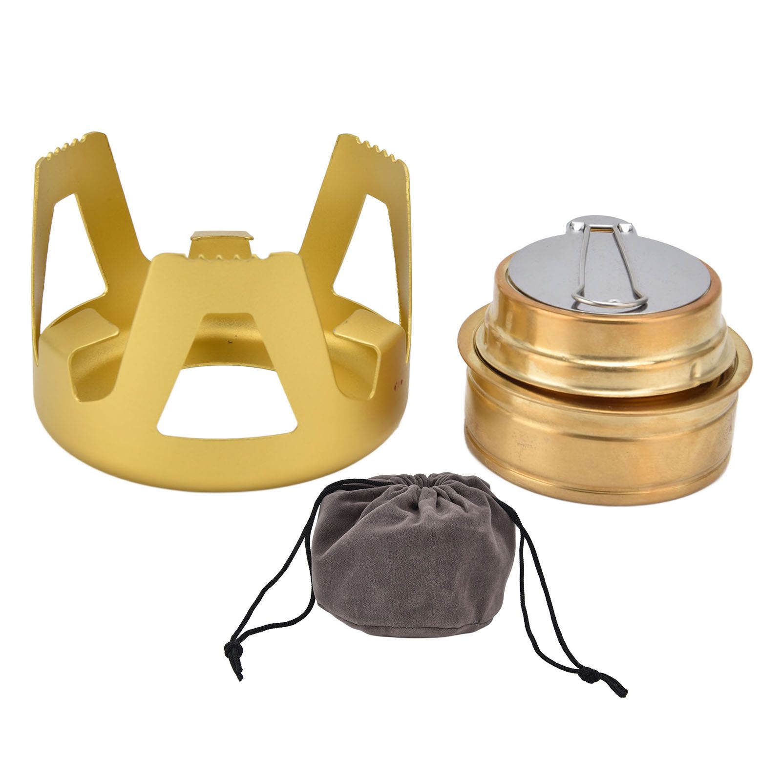 Camping Stove Windproof Vaporizable Portable Liquid Spirit Stove with Stand