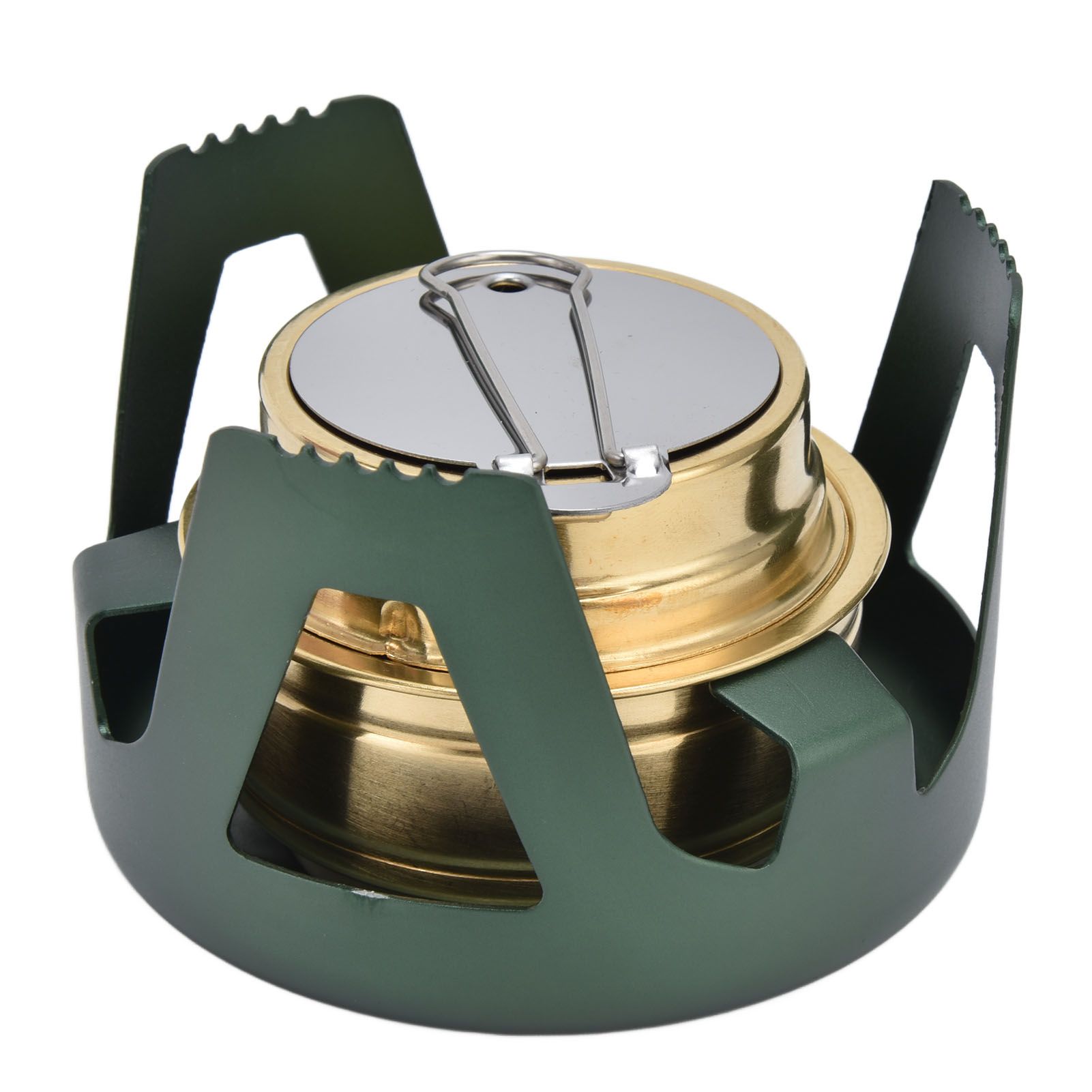 Camping Stove Windproof Vaporizable Portable Liquid Spirit Stove with Stand view 2