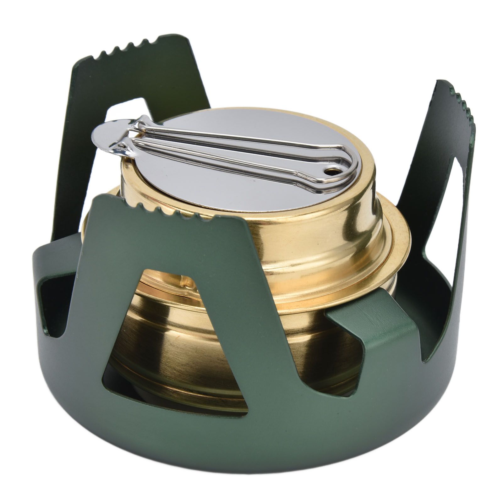 Camping Stove Windproof Vaporizable Portable Liquid Spirit Stove with Stand view 6